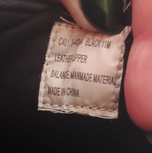 Vintage Women's Black Leather Booties sz 11 - Picture 6 of 6